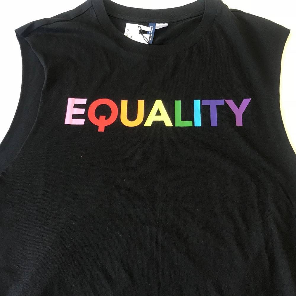 EQUALITY Gay Pride TANK TOPS Sizes XS,S,M,L,XL NWT